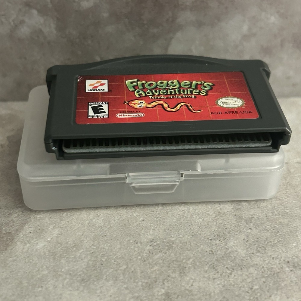 Frogger's Adventures (Nintendo Game Boy Advance GBA) Tested Case Included - Picture 4 of 4
